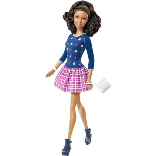 Barbie: Fashionistas Nikki stílusos divatbaba