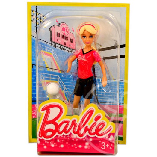 Barbie: Lehetnék - focista mini baba