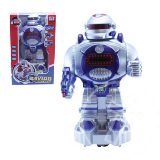 Önjáró koronglövő robot