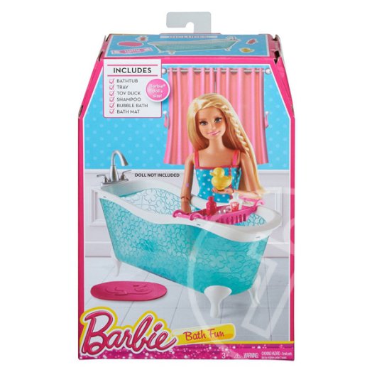 Barbie: sztori kiegészítő bútorok - fürdőkád