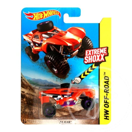 Hot Wheels: Extreme Shoxx Dakar terepjáró kisautó - Mattel