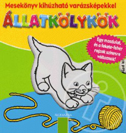 Állatkölykök - Mesekönyv kihúzható varázsképekkel