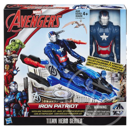 Bosszúállók: Ultron kora akciófigura járművel - Iron Patriot