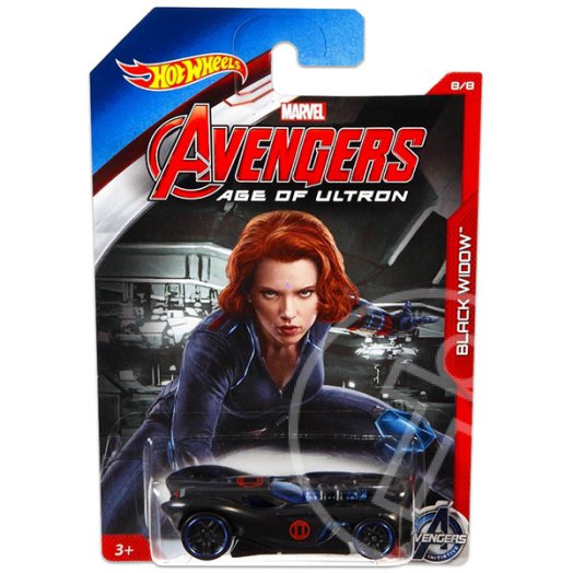 Hot Wheels: Bosszúállók 2 kisautó - Fekete Özvegy