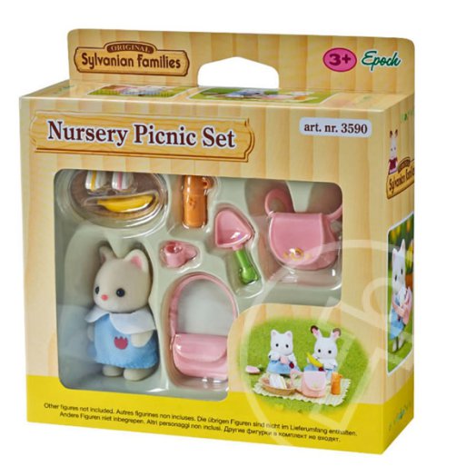 Sylvanian Families: Bölcsődés piknik szett