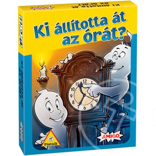 Ki állította át az órát? kártyajáték - Piatnik