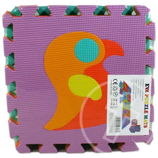 Madarak óriás szőnyegpuzzle - 10 darabos