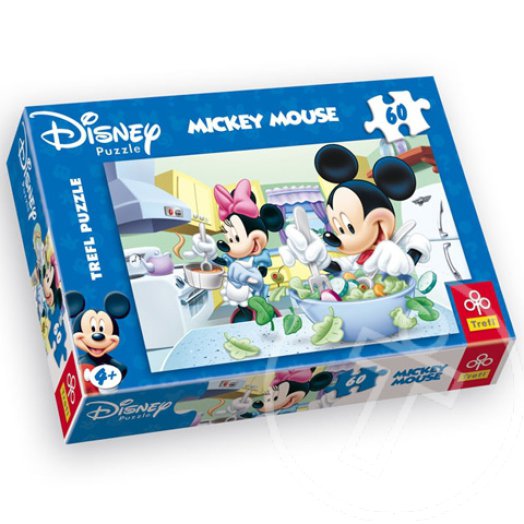 Mickey egér főz 60 db-os puzzle - Trefl
