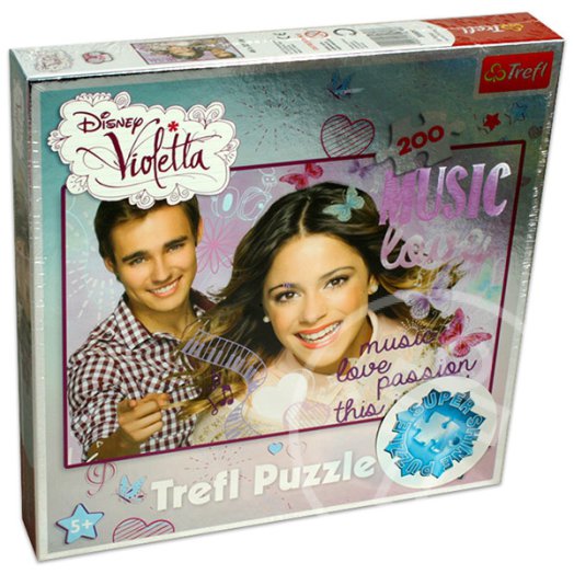 Violetta: Music Love Passion 200 darabos csillogó puzzle