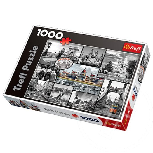 Budapest kollázs 1000 db-os puzzle