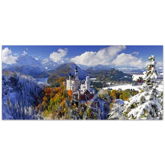 Ravensburger Neuschwanstein kastély puzzle - 2000 darabos