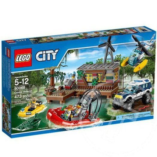 Lego City: Bűnözők búvóhelye (60068)