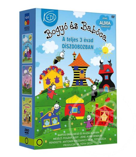 BOGYÓ ÉS BABÓCA 1.-2.-3. DÍSZDOBOZBAN - DVD -