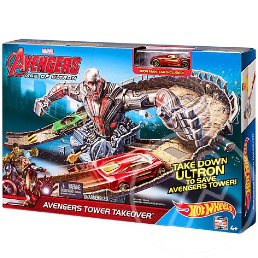 Hot Wheels: Bosszúállók Tower Takeover versenypálya