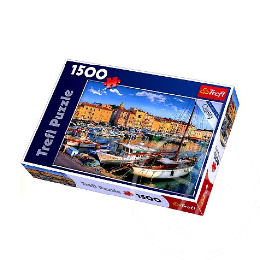 Saint-Tropez öreg kikötője 1500 db-os puzzle