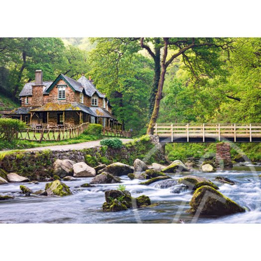 Watersmeet kunyhó a nemzeti parkban 1000 db-os puzzle