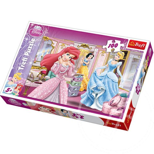 Disney Hercegnők gardróbja 100db-os puzzle - Trefl