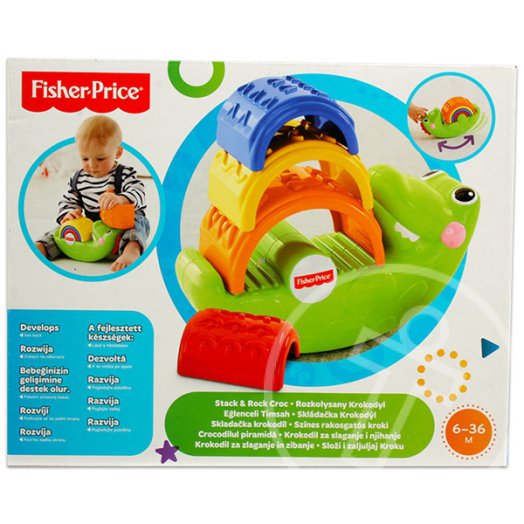 Fisher-Price színes rakosgató kroki