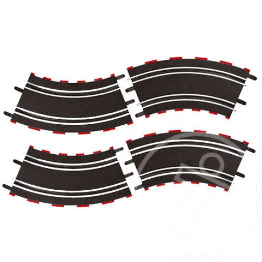 Carrera Go! / Digital 143: 2/45 fokos kanyar 4 db - Autópályához