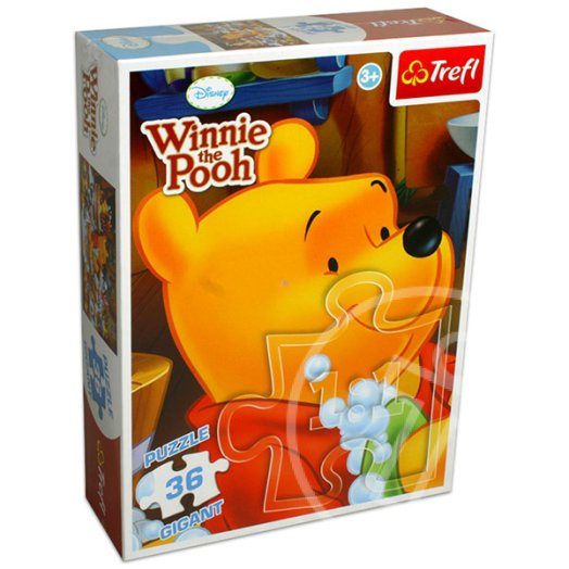 Micimackó és barátai: 36 darabos maxi puzzle, 84x58 cm