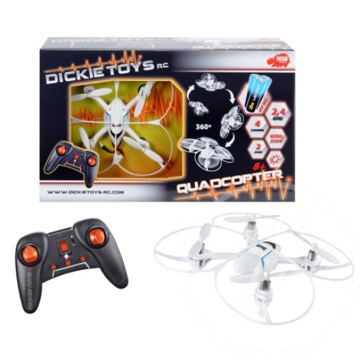 DTQ távirányítású quadrocopter - fehér