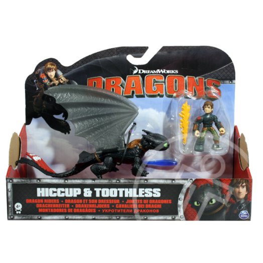 Így neveld a sárkányodat: figurák - Hiccup és Toothless