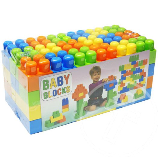 Baby Blocks 54db-os építőkocka készlet - D-Toys