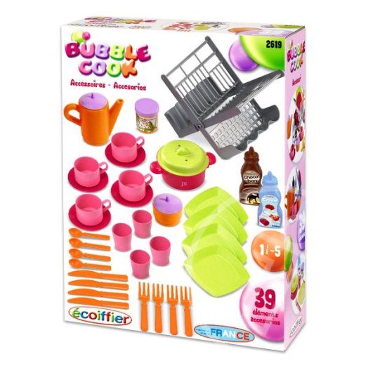 Écoiffier Bubble Cook konyhai  kiegészítő készlet