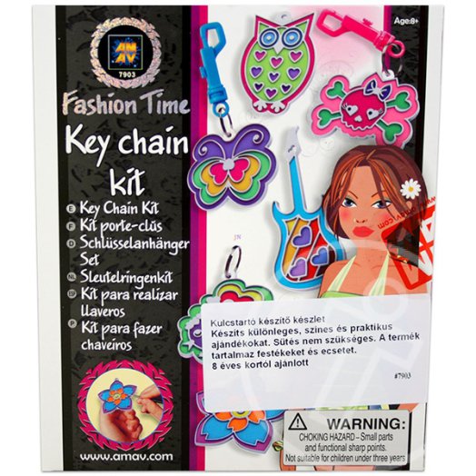 Fashion Time kulcstartó készítő készlet
