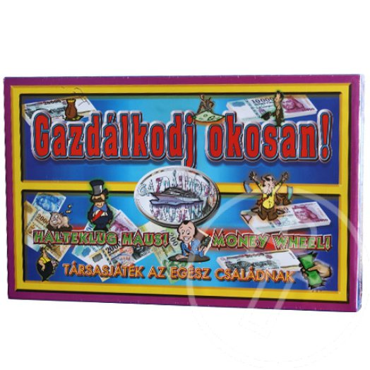 Gazdálkodj okosan nagy dobozos társasjáték