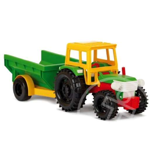 Wader: Traktor billenő utánfutóval  39 cm