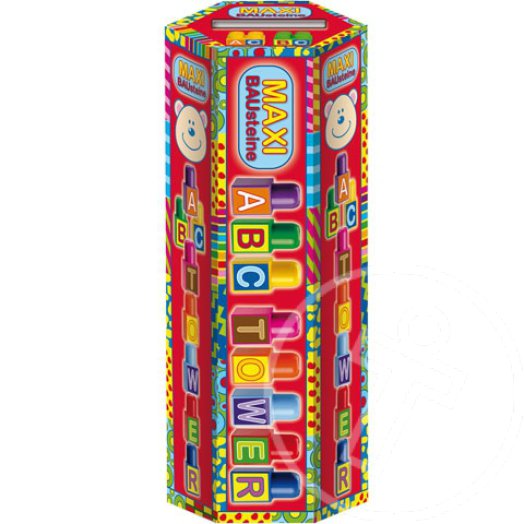 Maxi Blocks ABC toronyépítő szett - D-Toys