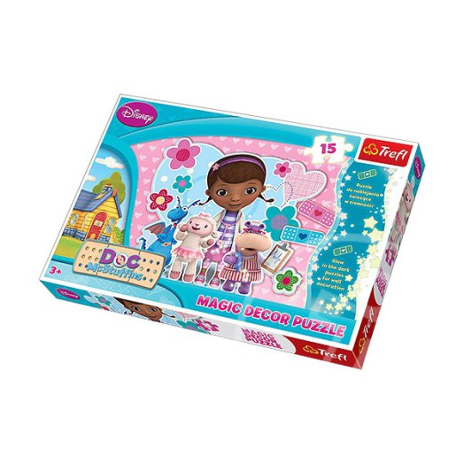 Dr. Plüssi 15 darabos puzzle