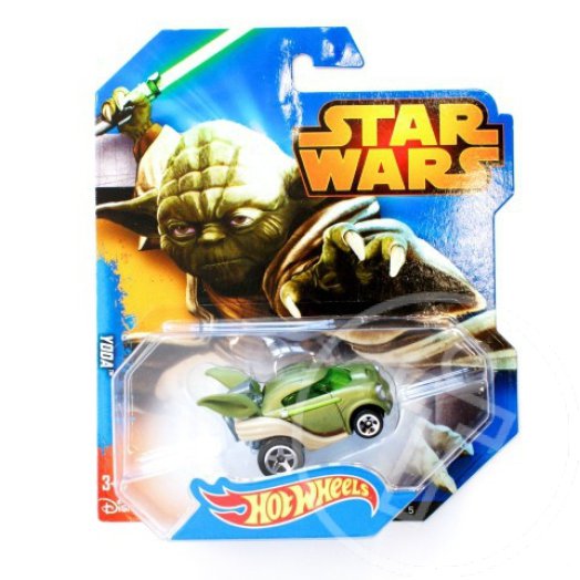 Hot Wheels: Star Wars kisautók - Yoda