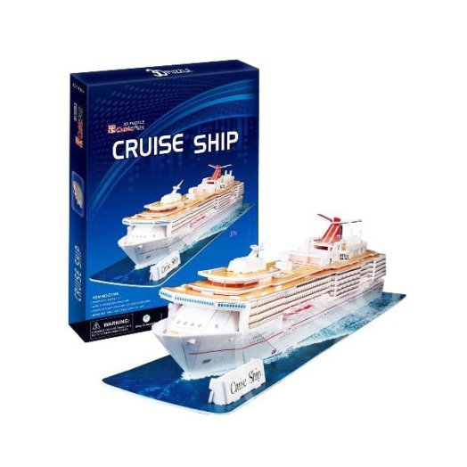 Luxushajó 86 db-os 3D puzzle