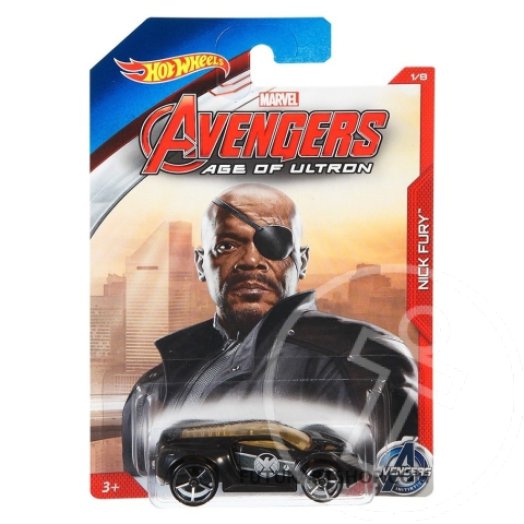 Hot Wheels Bosszúállók: Nick Fury Ultra Rage kisautó 1/64 - Mattel