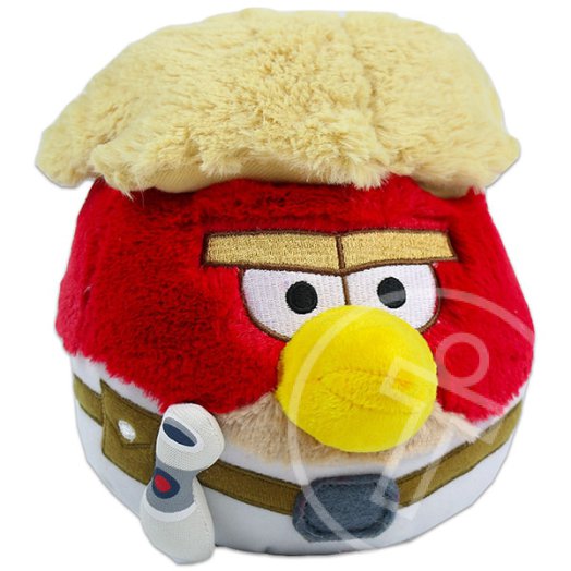Angry Birds: Star Wars Plüss figura - Luke Skywalker, 15 cm
