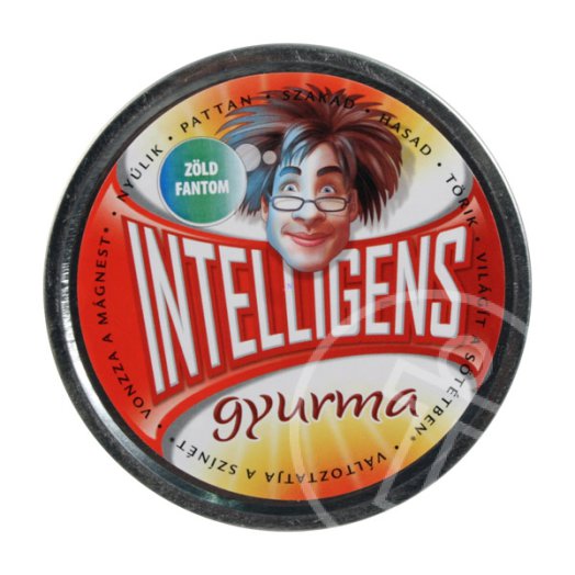 Intelligens gyurma - zöld fantom