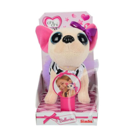 Chi Chi Love Balerina kutyus - csíkos ruhában
