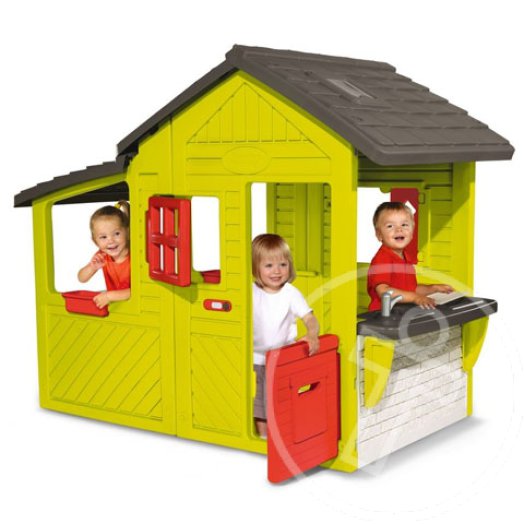 Smoby Floralie nagy zöld ház