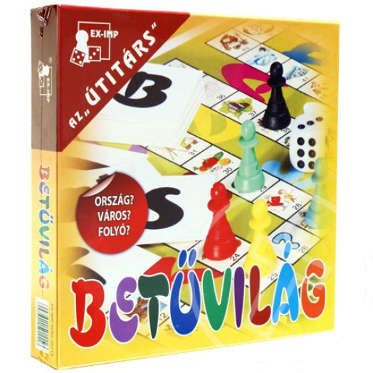 BETŰVILÁG - TÁRSASJÁTÉK