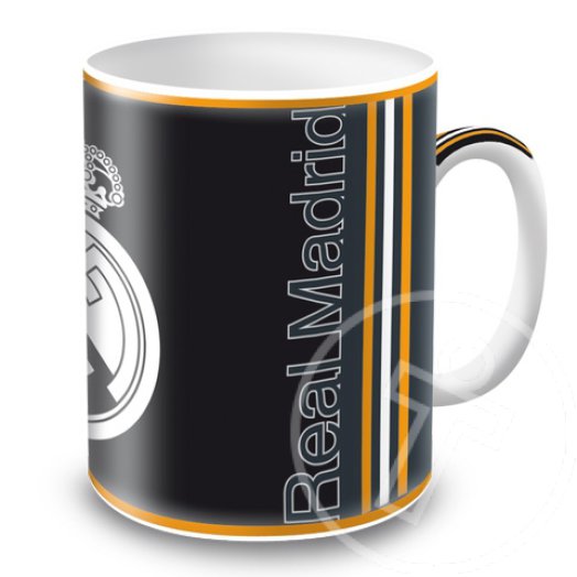 Real Madrid fekete porcelán bögre 300ml