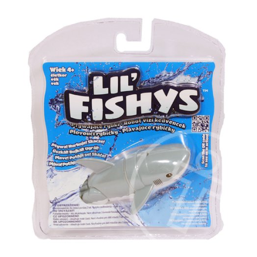 Lil Fishys robot vízi kedvencek - cápa