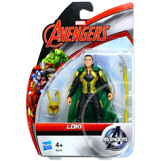 Bosszúállók: mini akciófigura fegyverrel - Loki