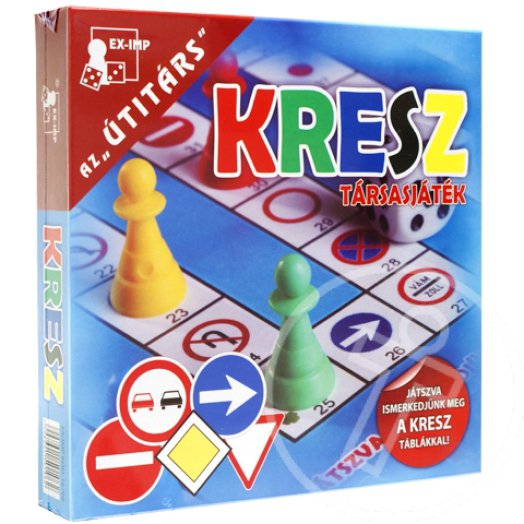KRESZ TÁRSASJÁTÉK