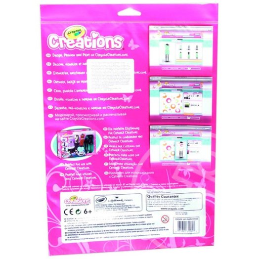 Crayola Creations: Divattervező ruhamintázó csomag