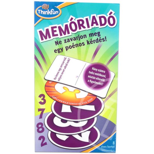 MemóRiadó társasjáték