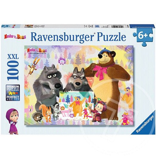 Masha és a Medve: 100 darabos puzzle