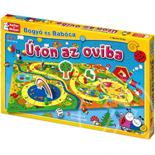 BOGYÓ ÉS BABÓCA - ÚTON AZ OVIBA - TÁRSASJÁTÉK