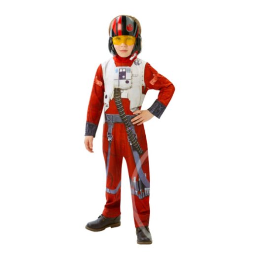 Star Wars Poe vadászpilóta jelmez - M méret